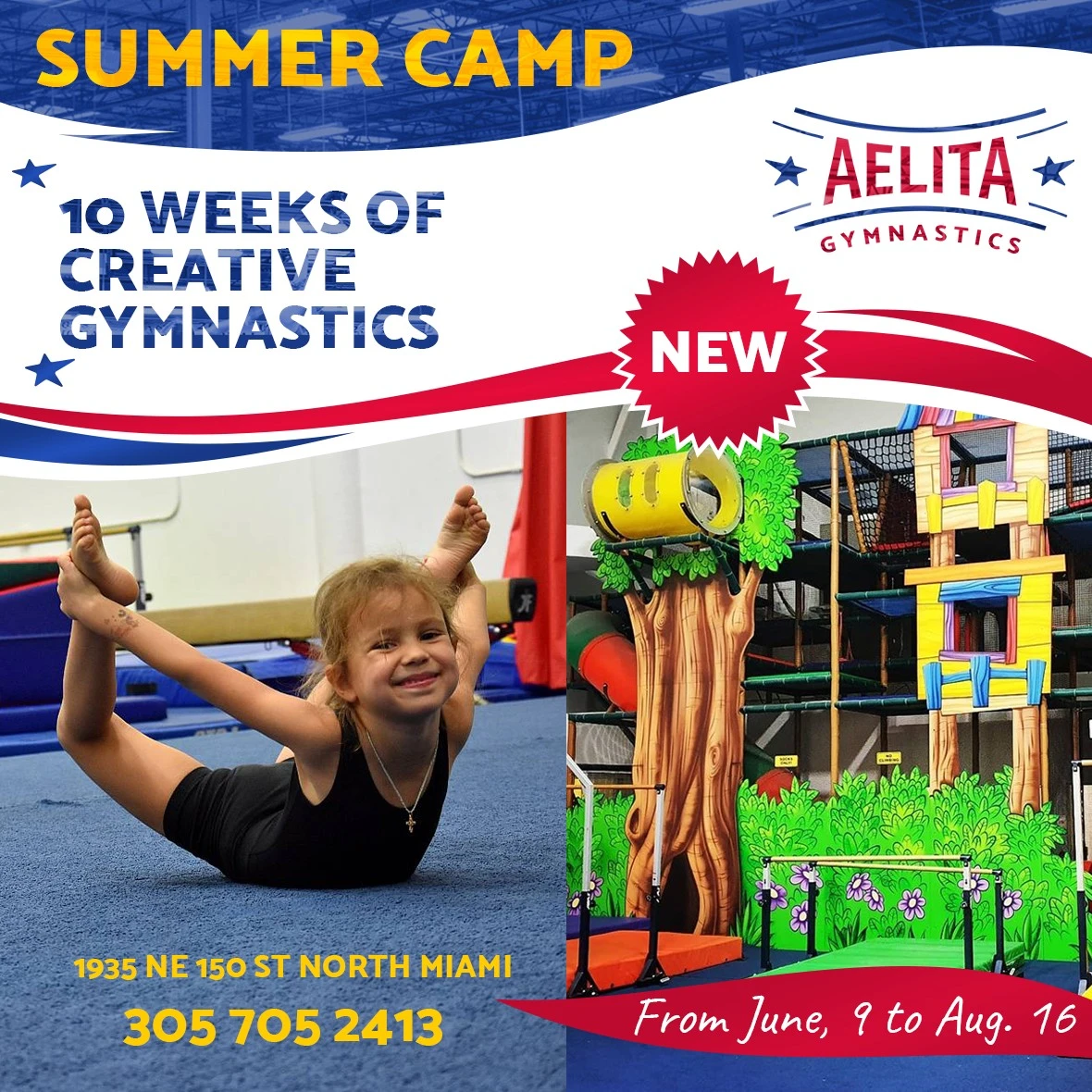 Aelita Gymnastics Summer Camp 2022